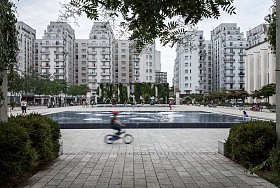 Place Lazare-Goujon, Villeurbanne (69)<br>Architectes : In Situ