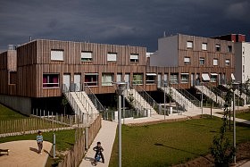 Logements sociaux,Valenton (94)<br>TVK architectes-urbanistes