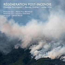 Régénération Post Incendie<br> Chantier Participatif  l  Barsac, Drôme